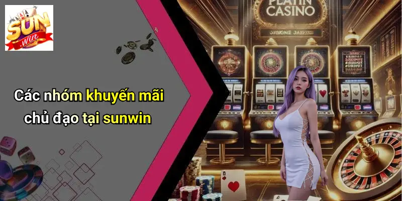 Các nhóm khuyến mãi chủ đạo tại sunwin